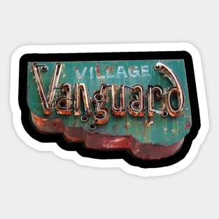 Village Vanguard Signage Sticker